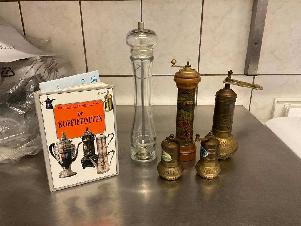 Pepermolens, Verzamelen, Ophalen, Gebruikt