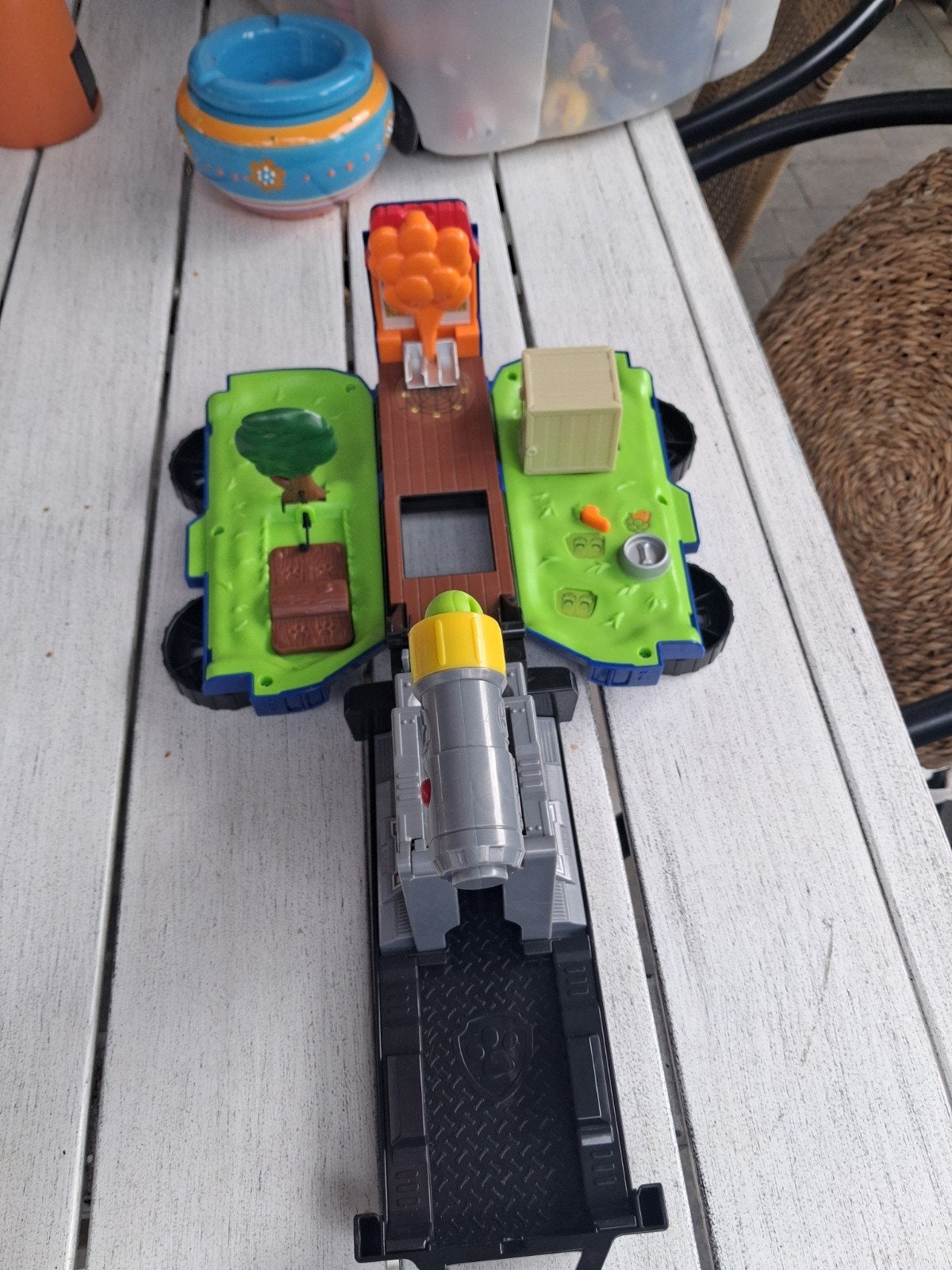 paw patrol wagen, schietstand, Ophalen, Zo goed als nieuw