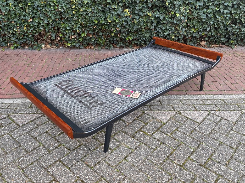 Cleopatra Auping Daybed bed Dick Cordemeijer, Enlèvement, Utilisé, Vintage Dutch Design Daybed Cordemeijer industrieel Mid Century