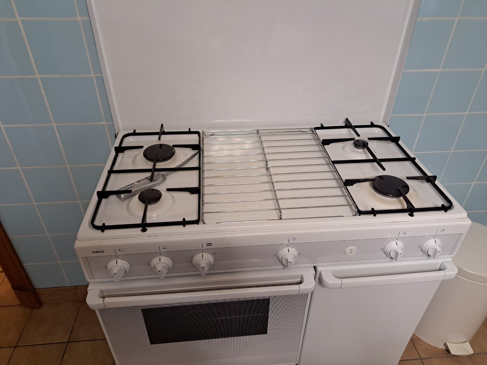 Gasfornuis 4 branders met oven, Ophalen