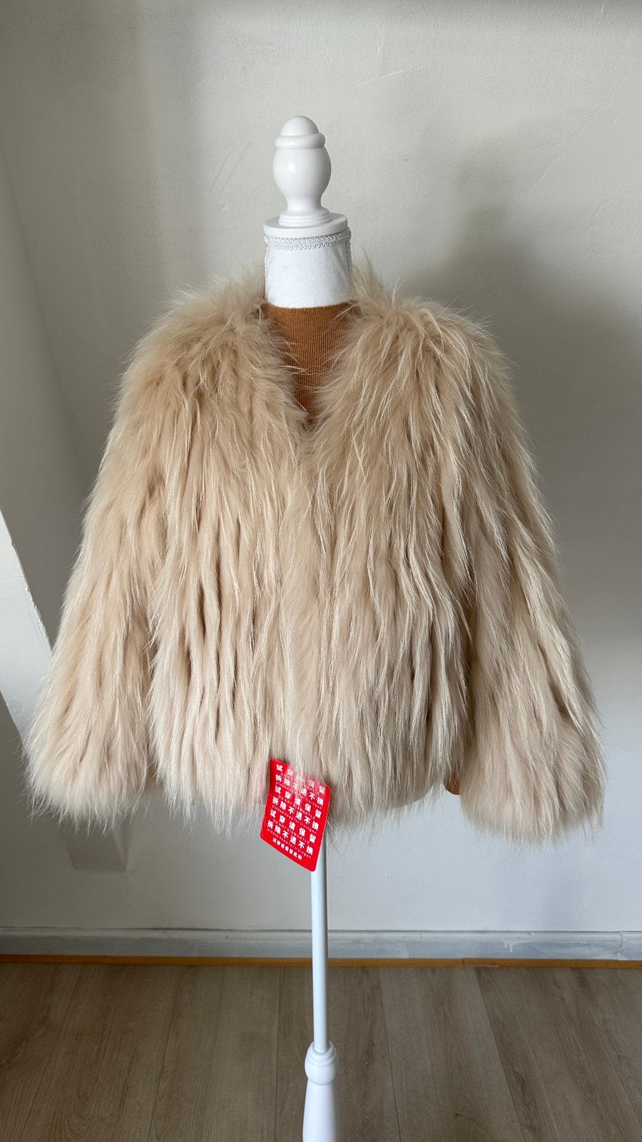 Belle veste beige rembourrée, Enlèvement ou Envoi, Neuf, Taille 36 (S), Beige