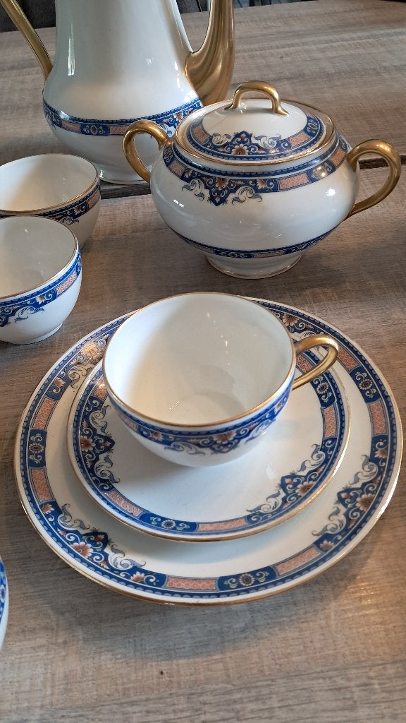 porcelaine de Limoges service 35 pièces, Enlèvement