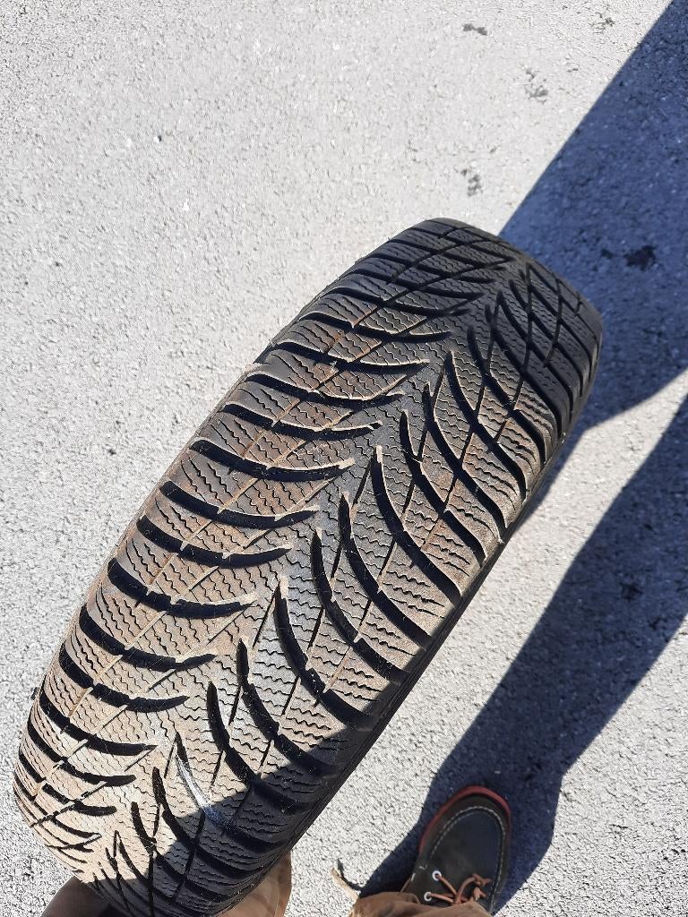 winterbanden met metalen velg, Auto-onderdelen, Ophalen, 14 inch, Gebruikt, 175 mm
