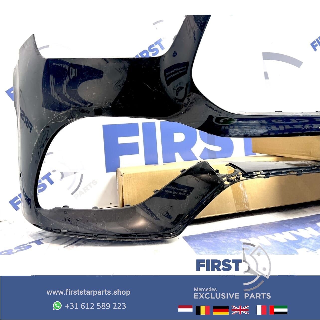 W167 V167 C167 GLE 43 AMG VOORBUMPER ZWART WIT GRIJS BLAUW o, Utilisé, -, Avant, -