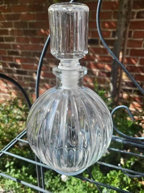 Prachtige Vintage Glazen Karaf met Stop (75cl), Ophalen