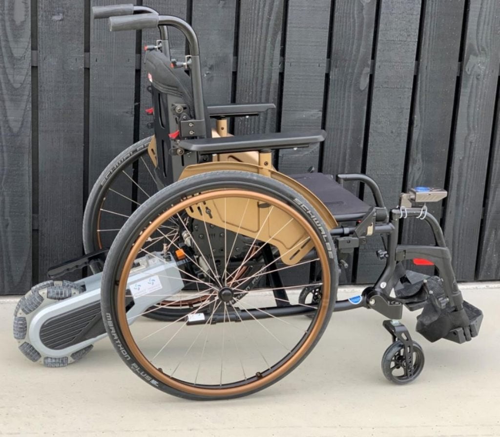 Hulpmotor rolstoel- Mobidrive, Electroménager, Électroménager & Équipement Autre, Enlèvement ou Envoi, Comme neuf