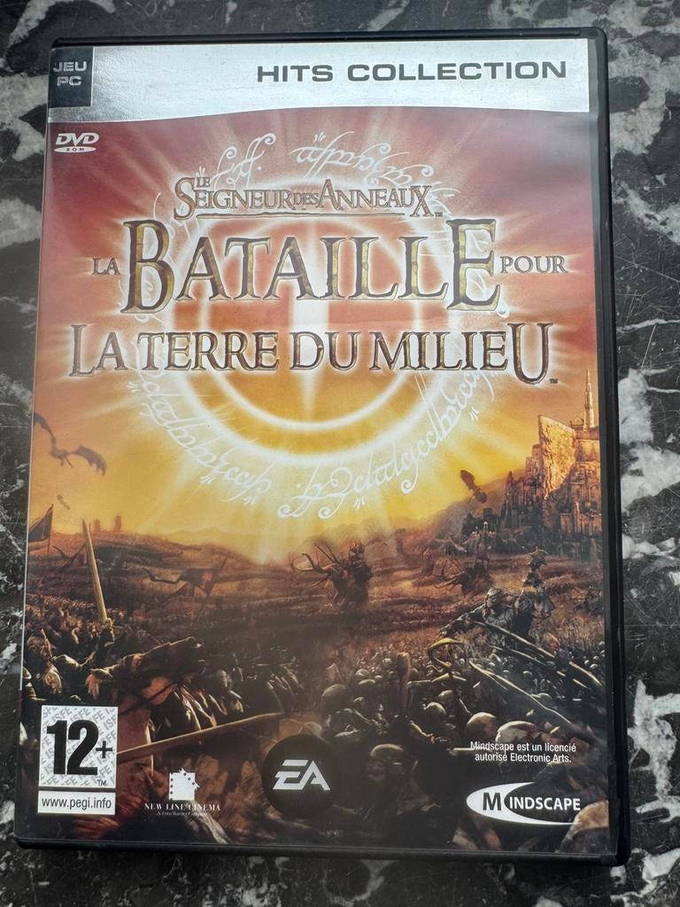 Le seigneur des anneaux - Bataille terre milieu - jeu PC, Enlèvement, Comme neuf