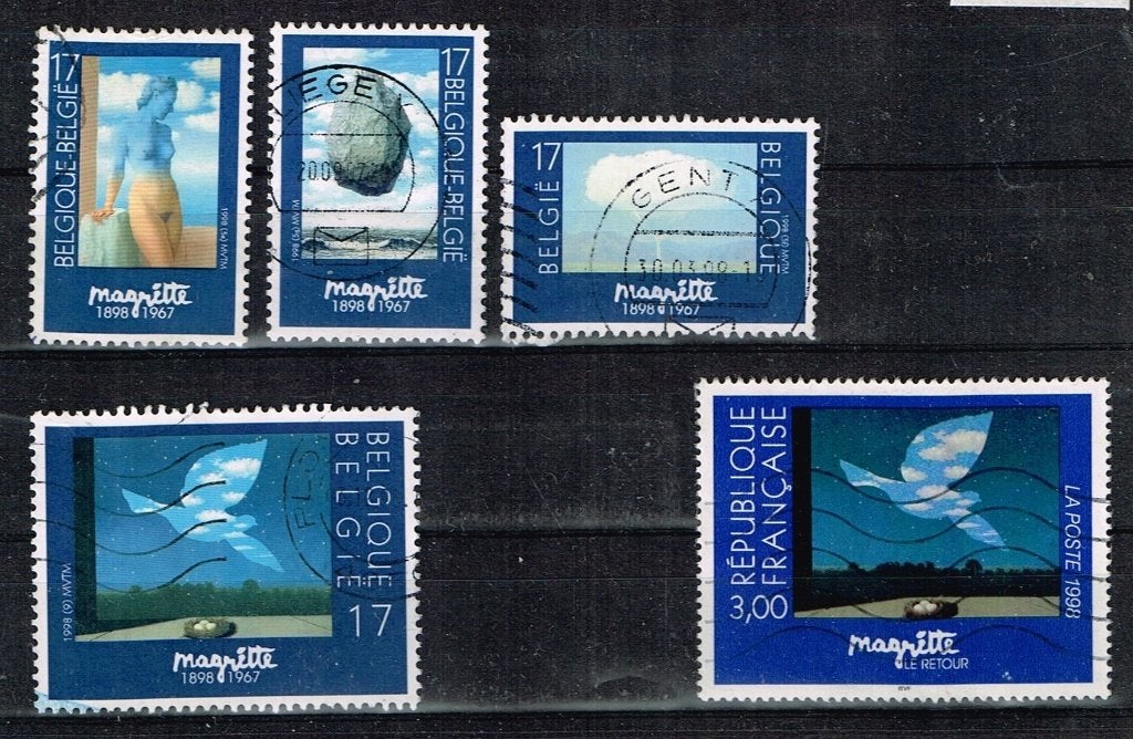 Postzegels uit Belgie / Fr. - K 5944 - herdenking, Postzegels en Munten, Met stempel, Verzenden, Gestempeld, Gestempeld