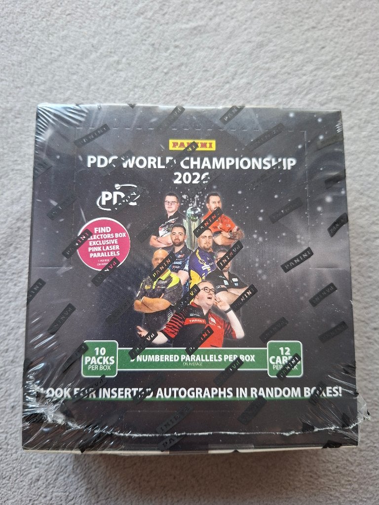 TCG Darts Trading Cards Panini PDC Collectors Box 2026 Nieuw, Ophalen of Verzenden, Nieuw, Pijlen