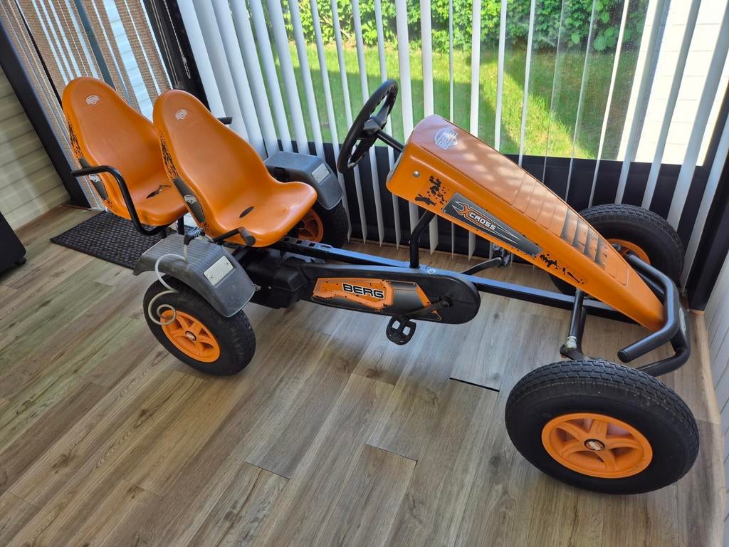 BERG XL X-Cross gocart met duozit – in goede staat, Ophalen, Berg, Duozit