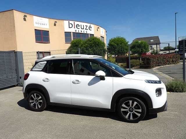 Citroen C3 Aircross 1.2 PureTech Shine, Auto's, Citroën, 1199 cc, Parkeersensor, Wit, Bedrijf