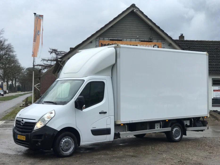 Opel Movano 2.3 CDTI BiTurbo Euro 6 Bakwagen Koffer Laadklep, Auto's, Voorwielaandrijving, Navigatiesysteem, Stof, Gebruikt