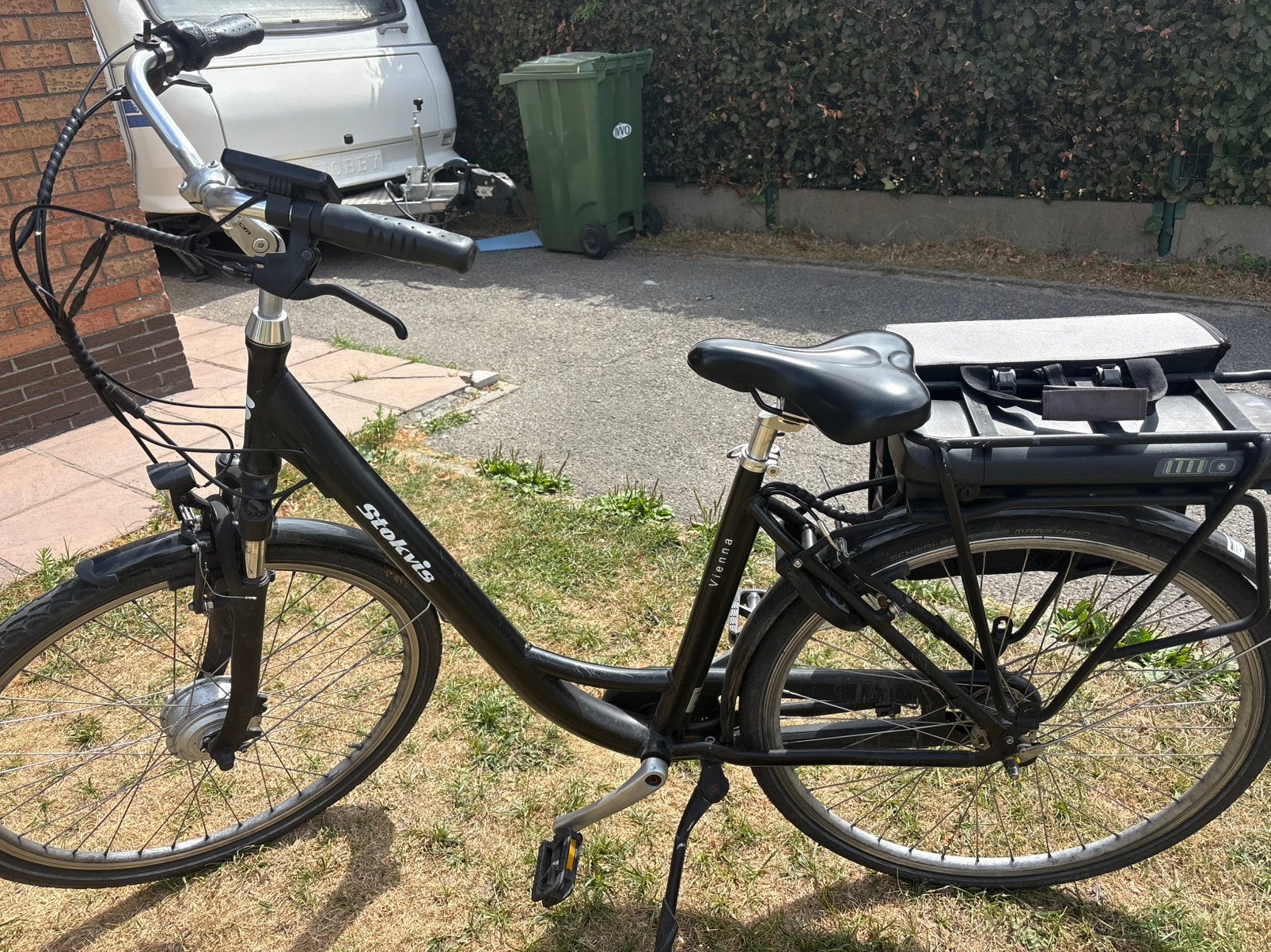 Electrische damesfiets te koop., Ophalen, Zo goed als nieuw