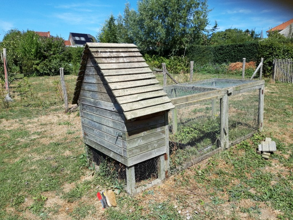 Kippenhotel, Ophalen, Gebruikt, Hout, Overige typen