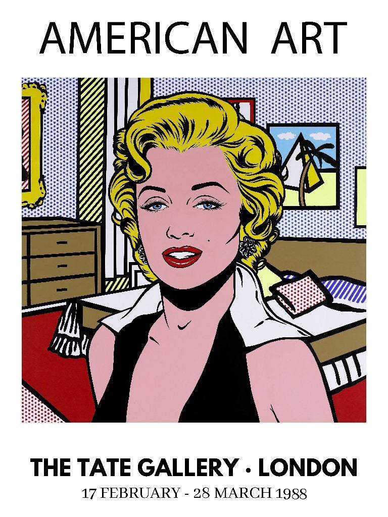 Warhol Lichtenstein Mondrian pop art, Enlèvement ou Envoi
