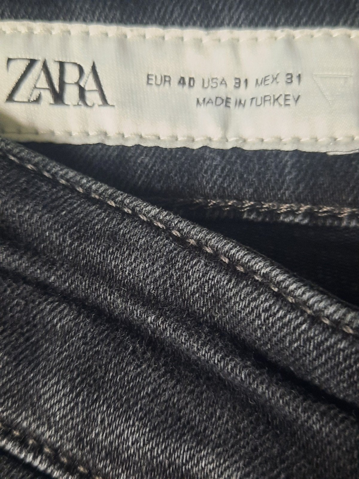Zara mannenbroek maat 40, Ophalen, Zara, Zwart, Nieuw