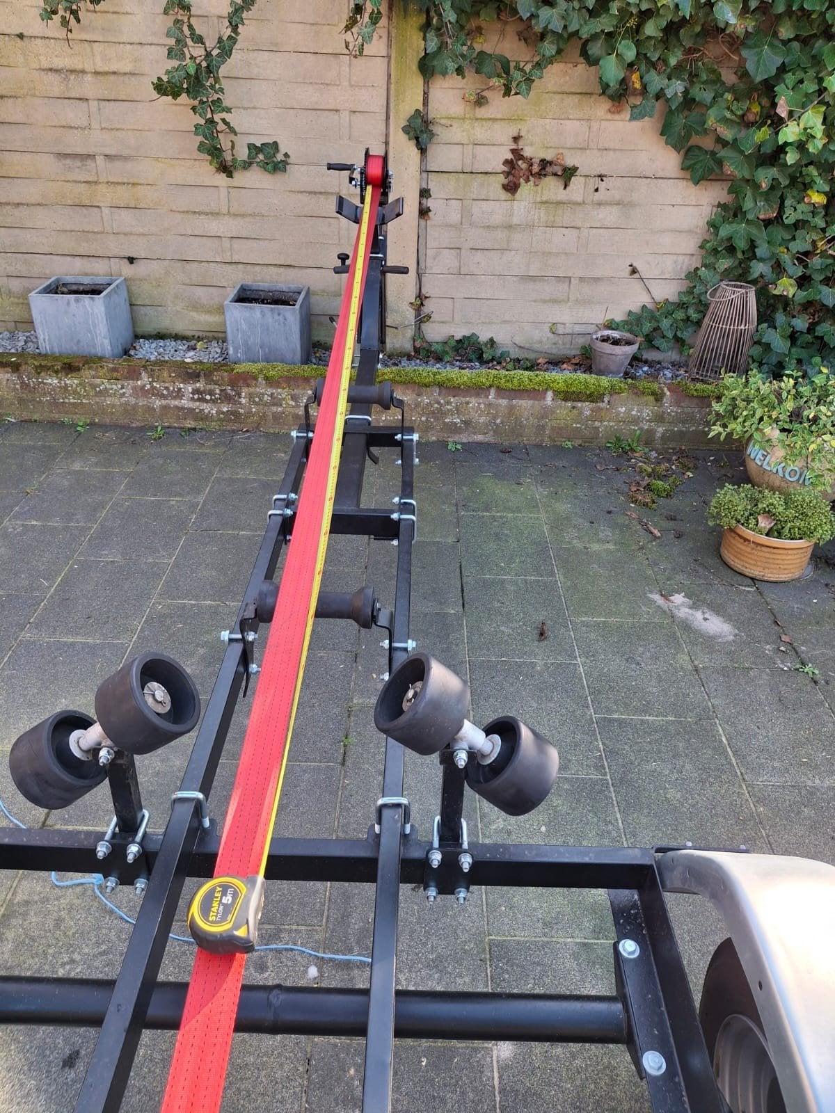 Boottrailer voor boot 4,5 meter, Ophalen, Minder dan 1500 kg, Overige typen, Minder dan 6 meter