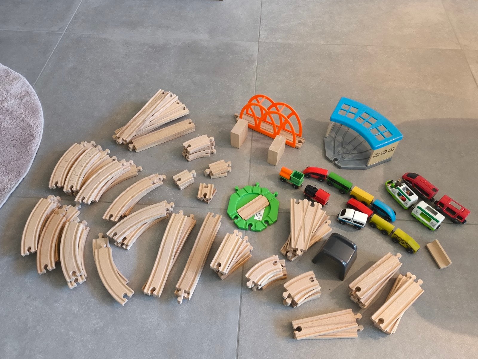 Treinset Lillabo Ikea, Kinderen en Baby's, Ophalen, Zo goed als nieuw