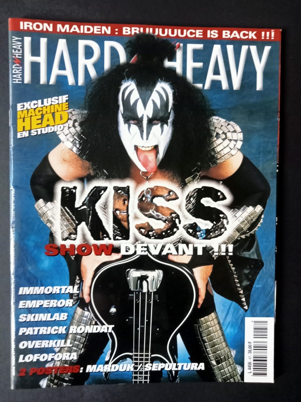 KISS tijdschrift Hard & Heavy Frans 1999