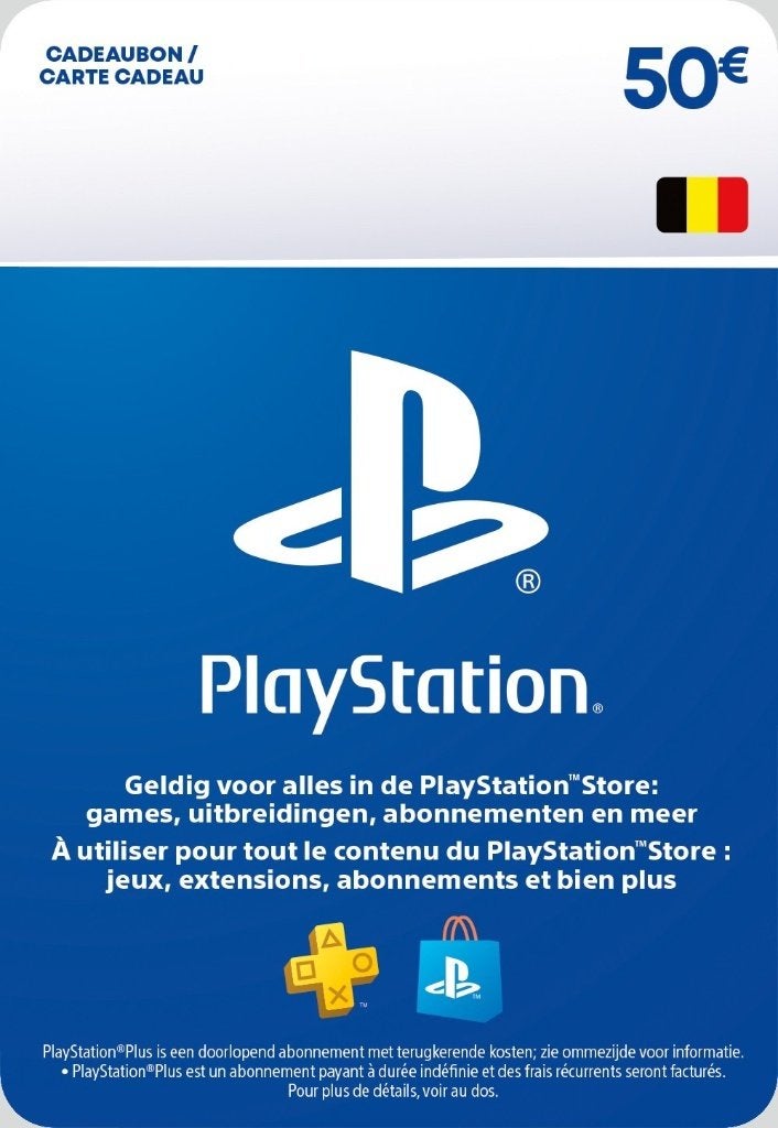 [ Réservation ] Cartes PSN 50€ Belgique, Enlèvement