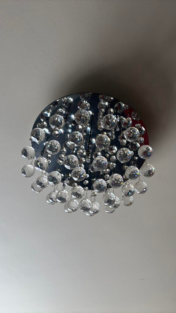 Swarovski kristallen plafond lusters, Ophalen, Gebruikt