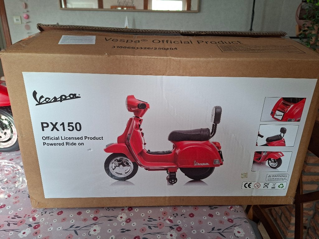 Elektrische Vespa-motorfiets voor kinderen van 2-3 jaar, Kinderen en Baby's, Ophalen, Nieuw