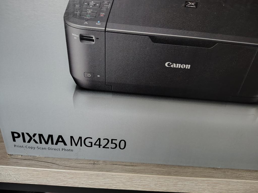 Imprimante Canon Pixma MG4250 (noir/couleur), Informatique & Logiciels, Canon, Imprimante, Wi-Fi intégré, Enlèvement