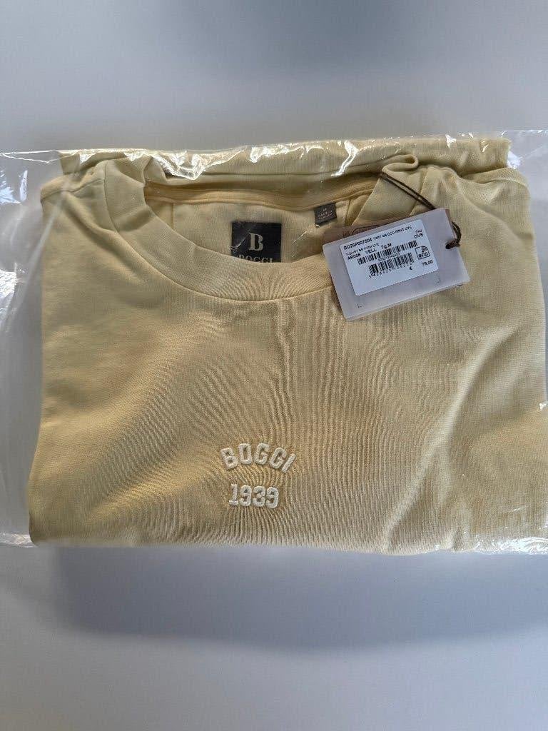 Boggi Milano T-shirt geel (M) (nieuw), Kleding | Heren, Maat 48/50 (M), Geel, Nieuw, Ophalen of Verzenden