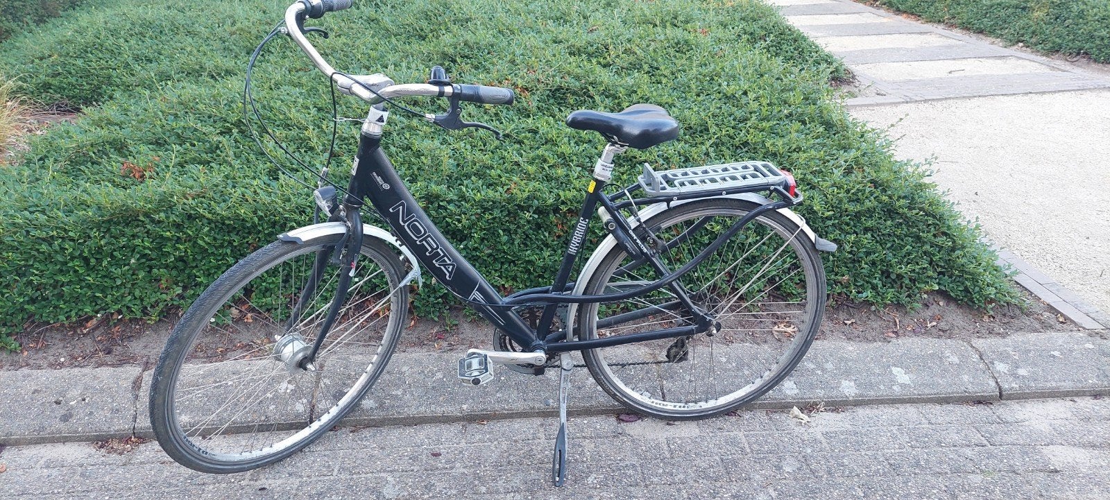Dames fiets norta 28 inch  studenten fiets, Fietsen en Brommers, Gebruikt, Velgrem, Versnellingen, 50 tot 53 cm