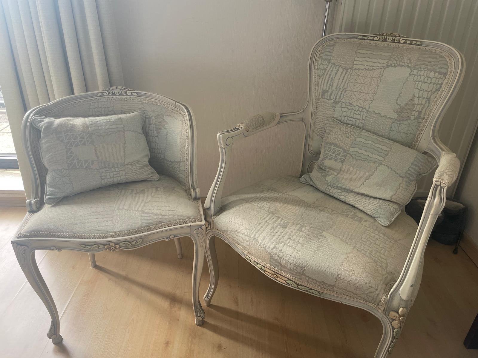 Petits chaises medaillon, Maison & Meubles, Enlèvement, Utilisé, Ancien