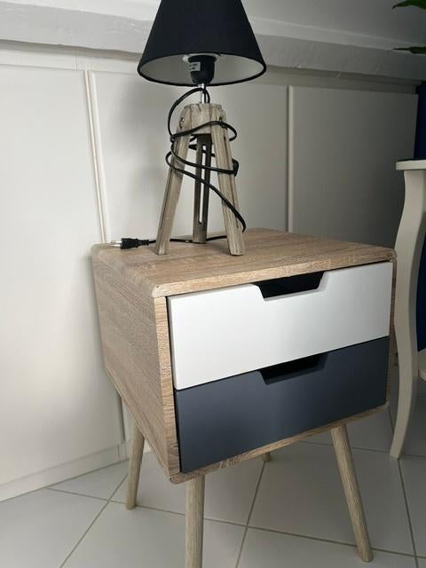 petit meuble d'appoint, Moins de 55 cm, Enlèvement, Bois, Actuel