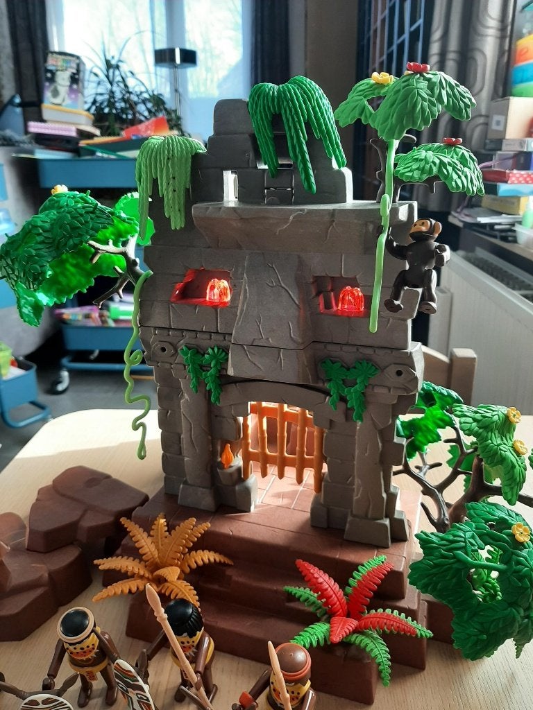 playmobil jungle ruïne 3015, Enlèvement ou Envoi, Autres séries, Utilisé, Autres types