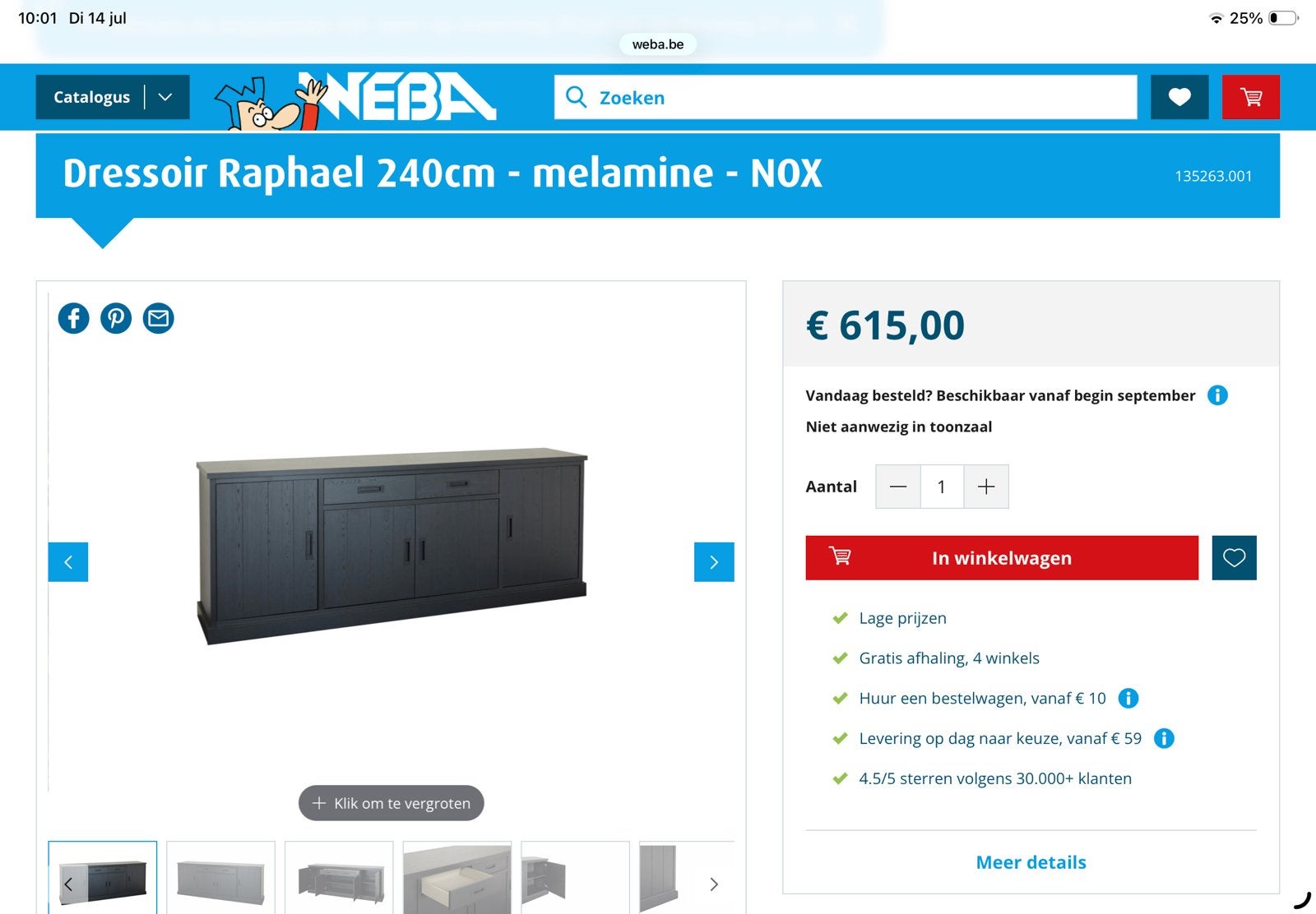 Kasten Raphael, Ophalen, Gebruikt