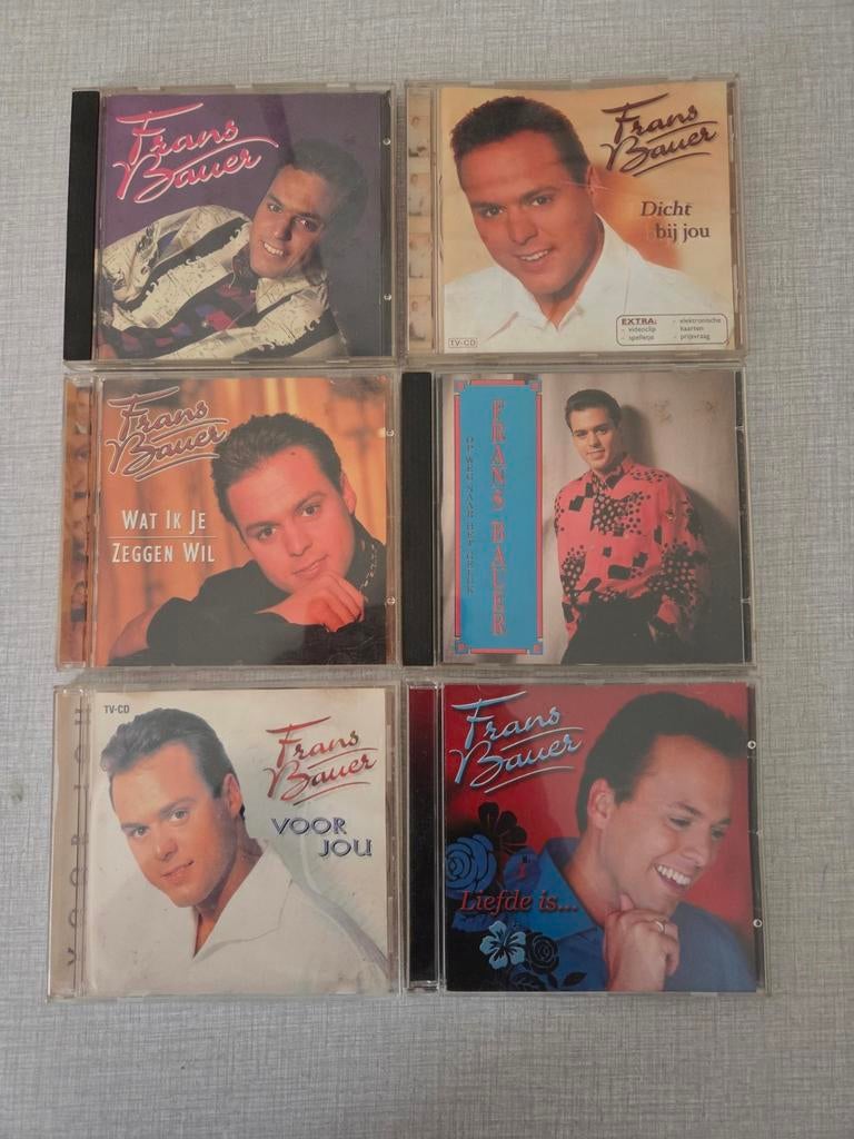 6 x Frans Bauer, Cd's en Dvd's, Ophalen of Verzenden