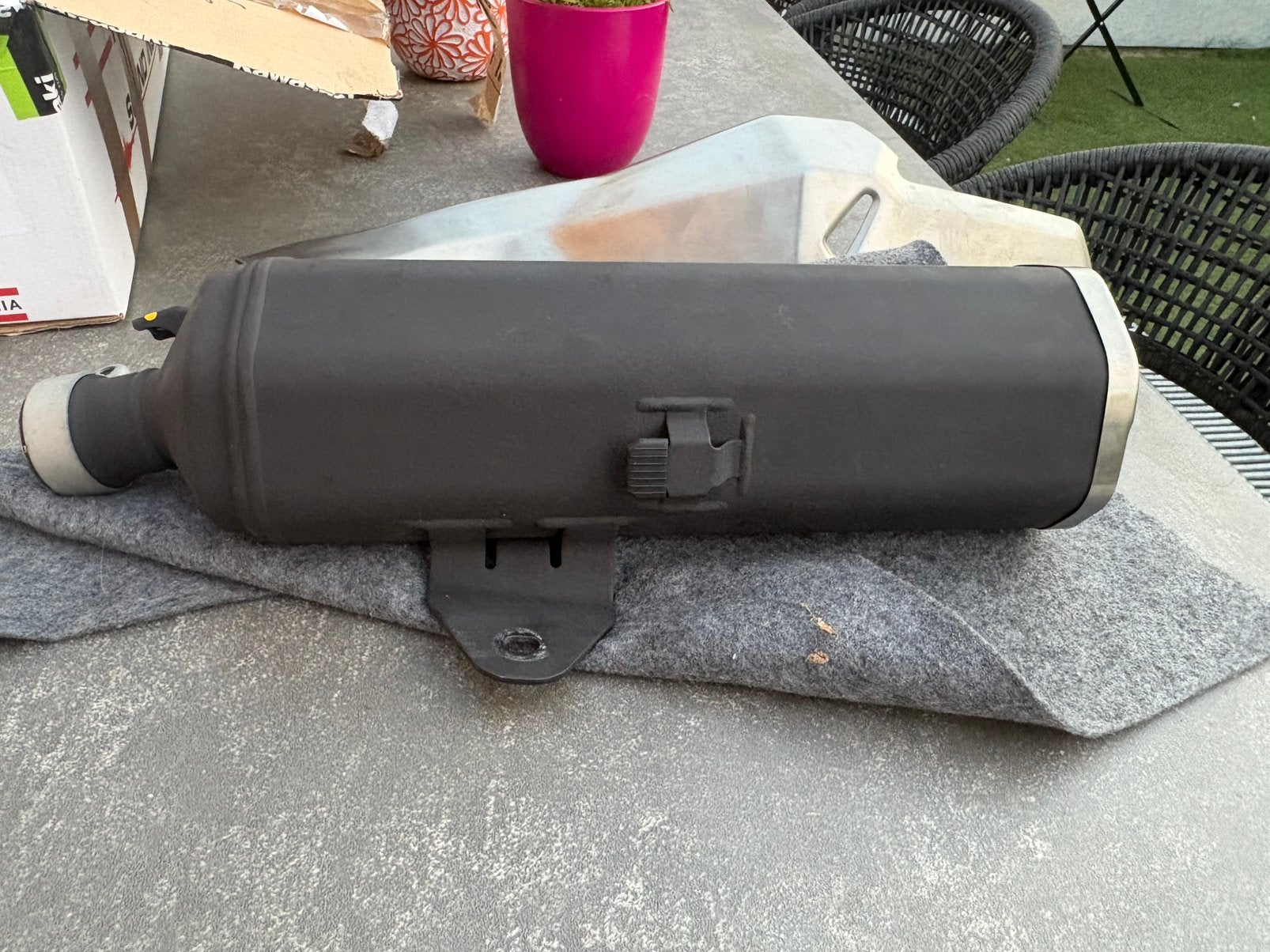 Original exhaust ,uitlaat Kawasaki Ninja 500 / Z500, Enlèvement ou Envoi, Neuf