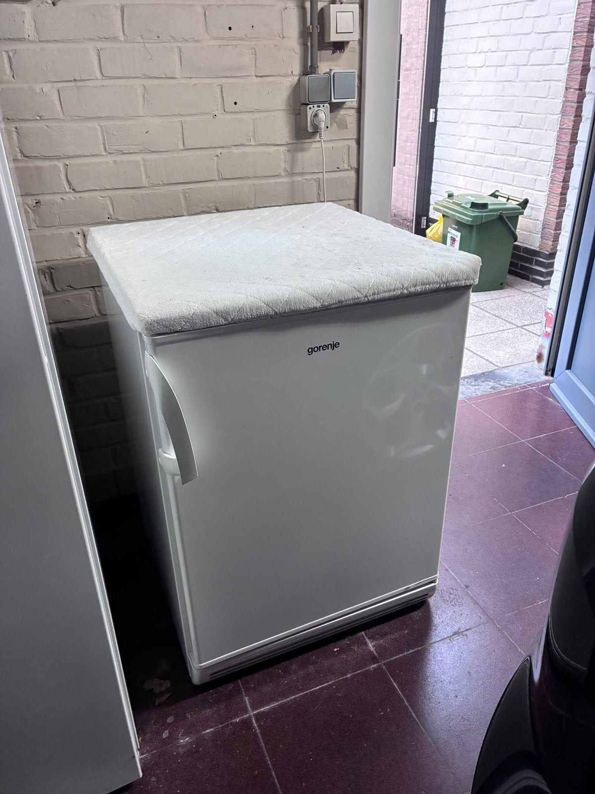 Frigo tafelmodel, Ophalen, Zo goed als nieuw, Zonder vriesvak