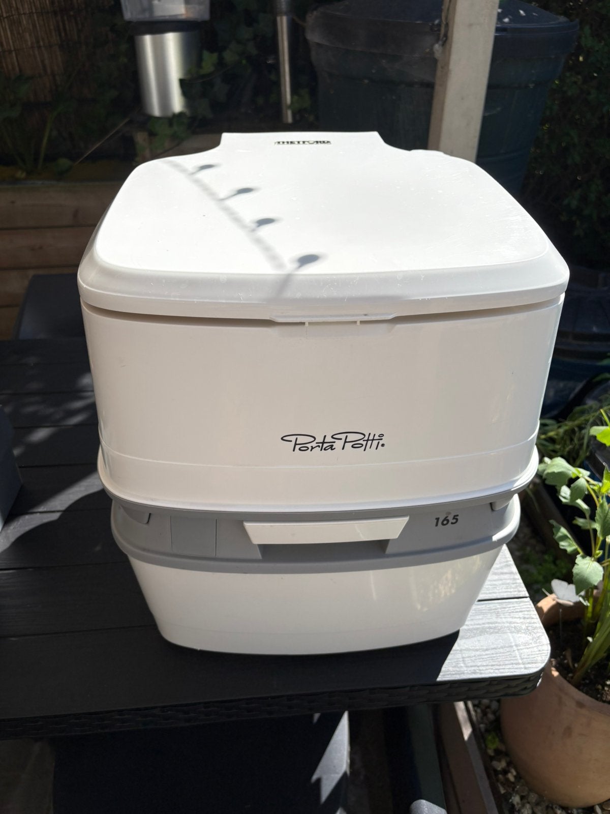 Draagbaar Toilet, Caravans en Kamperen, Kampeeraccessoires, Ophalen, Gebruikt
