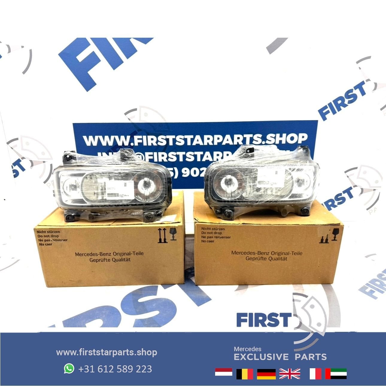 W973 MERCEDES ATEGO 973 KOPLAMPEN SET A9738202661 A973820276