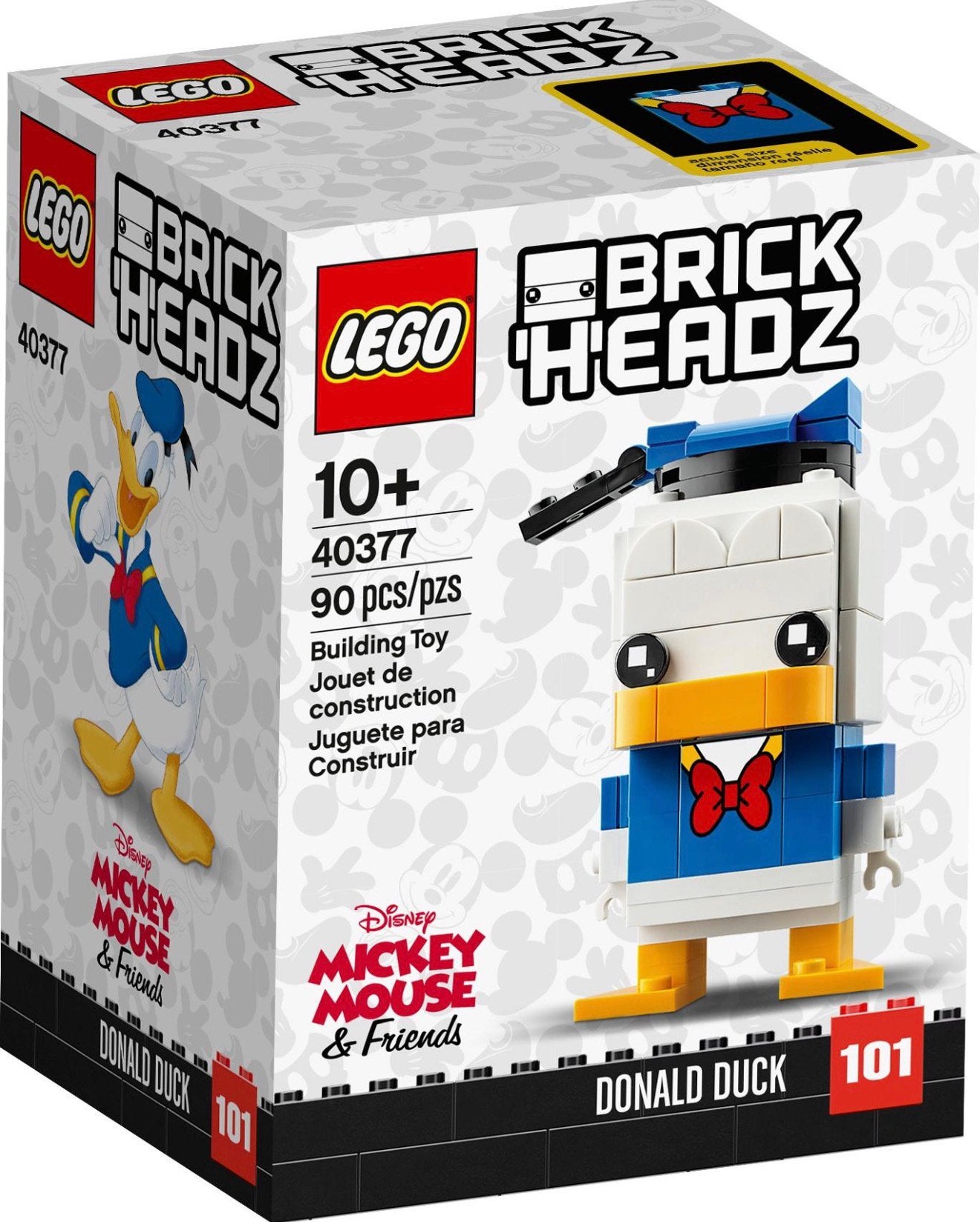 LEGO 40377 Donald Duck – Nieuw & Verzegeld, BrickHeadz, Lego, Nieuw, Ophalen of Verzenden