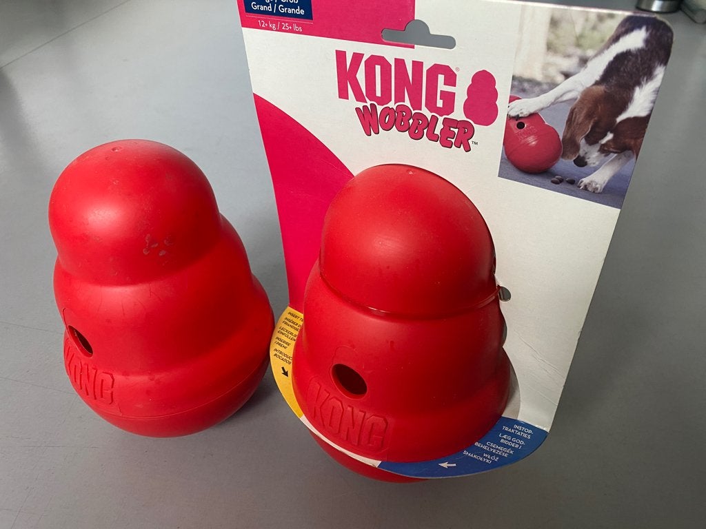 Kong wobbler large (x2), Ophalen, Nieuw, Voer- en snackspeelgoed, Kong