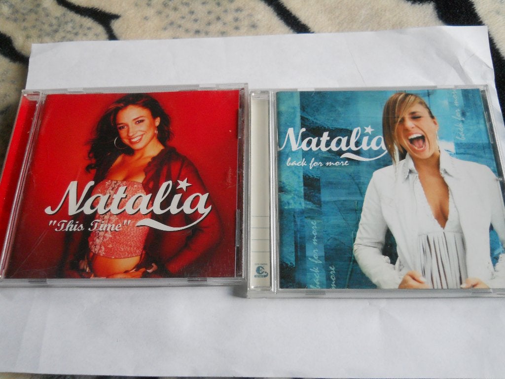 2 CD S - NATALIA, Pop, Ophalen of Verzenden, Zo goed als nieuw, Eerste persing