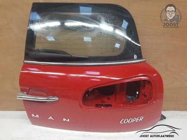 Deur rechts achterkant Mini Clubman F54 v.a 2015 Chili Red, Arrière, -, Haillon arrière, -