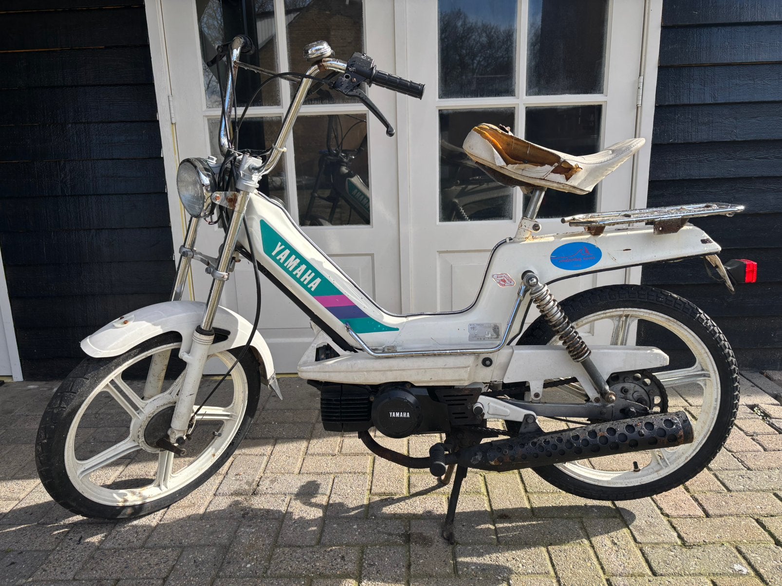 Yamaha yamy 50 orgineel oldtimer brommer puch bromfiets, Fietsen en Brommers, Ophalen, Yamaha