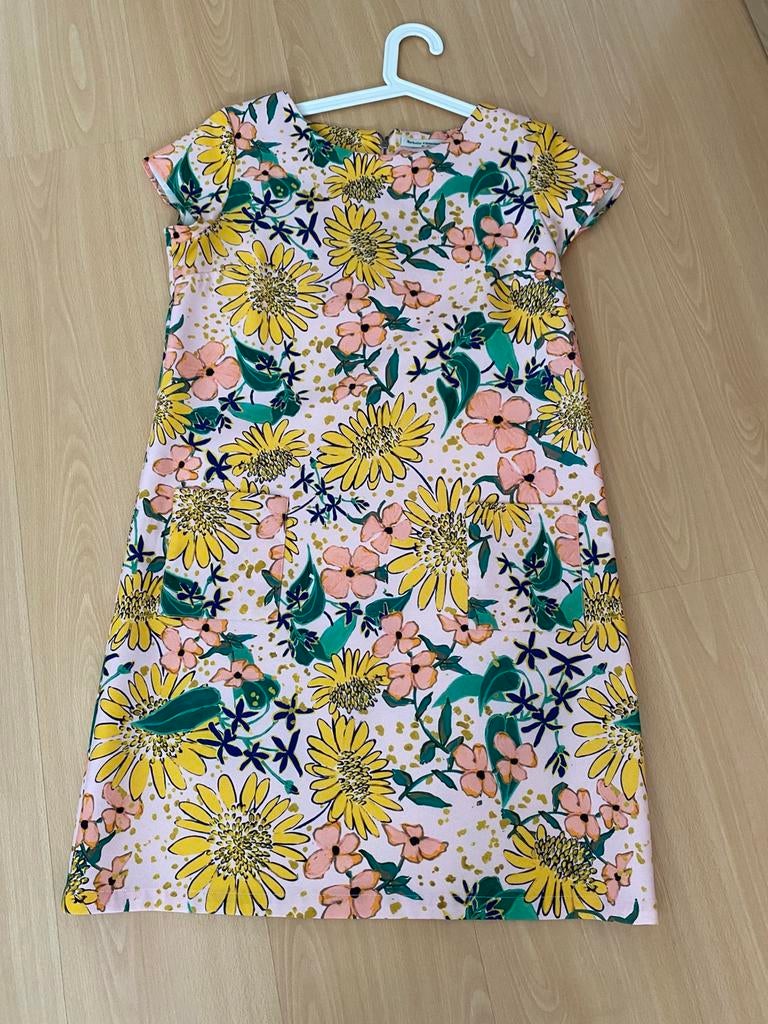 Nathalie Vleeschouwer zomerjurk L, Kleding | Dames, Ophalen of Verzenden, Zo goed als nieuw, Maat 42/44 (L), Geel
