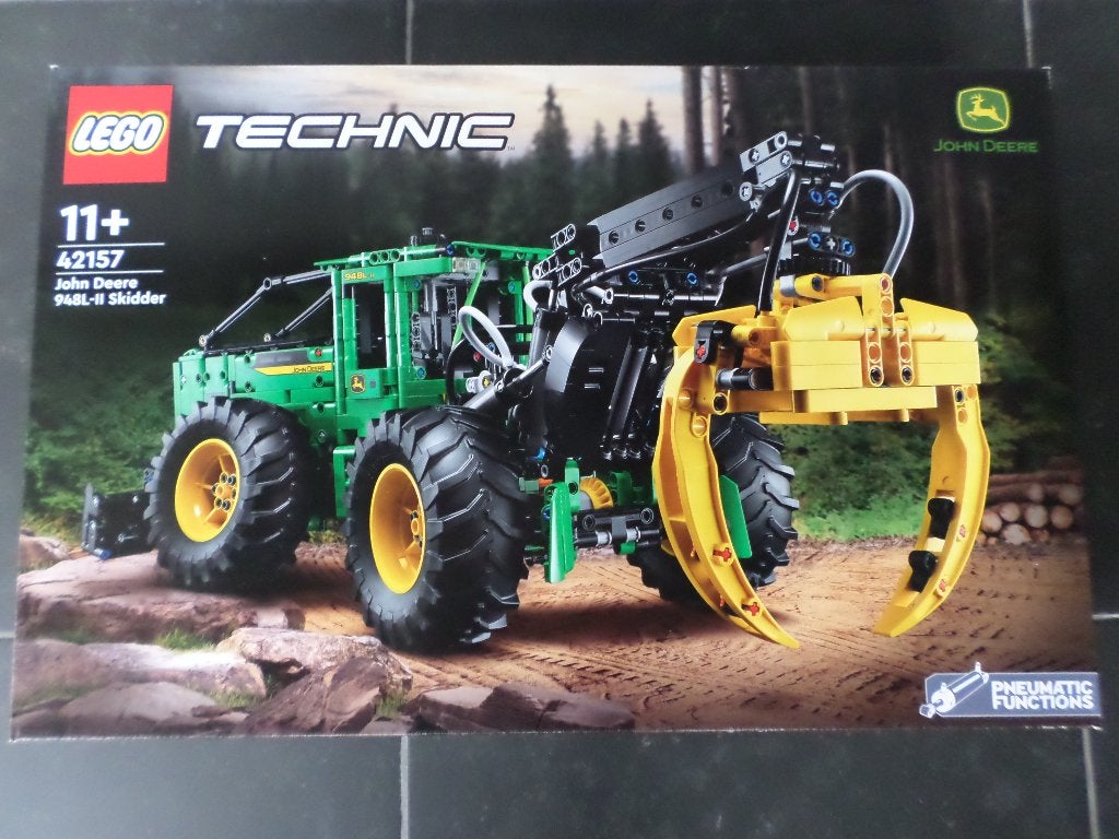 Lego Technic 42157 John Deere 948-II Skidder, Lego, Nieuw, Ophalen of Verzenden, Technic