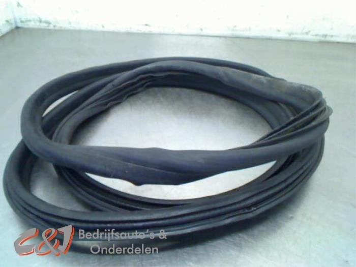 Schuifdeur Rubber rechts van een Citroen Berlingo, Gebruikt, -, Ophalen of Verzenden, -