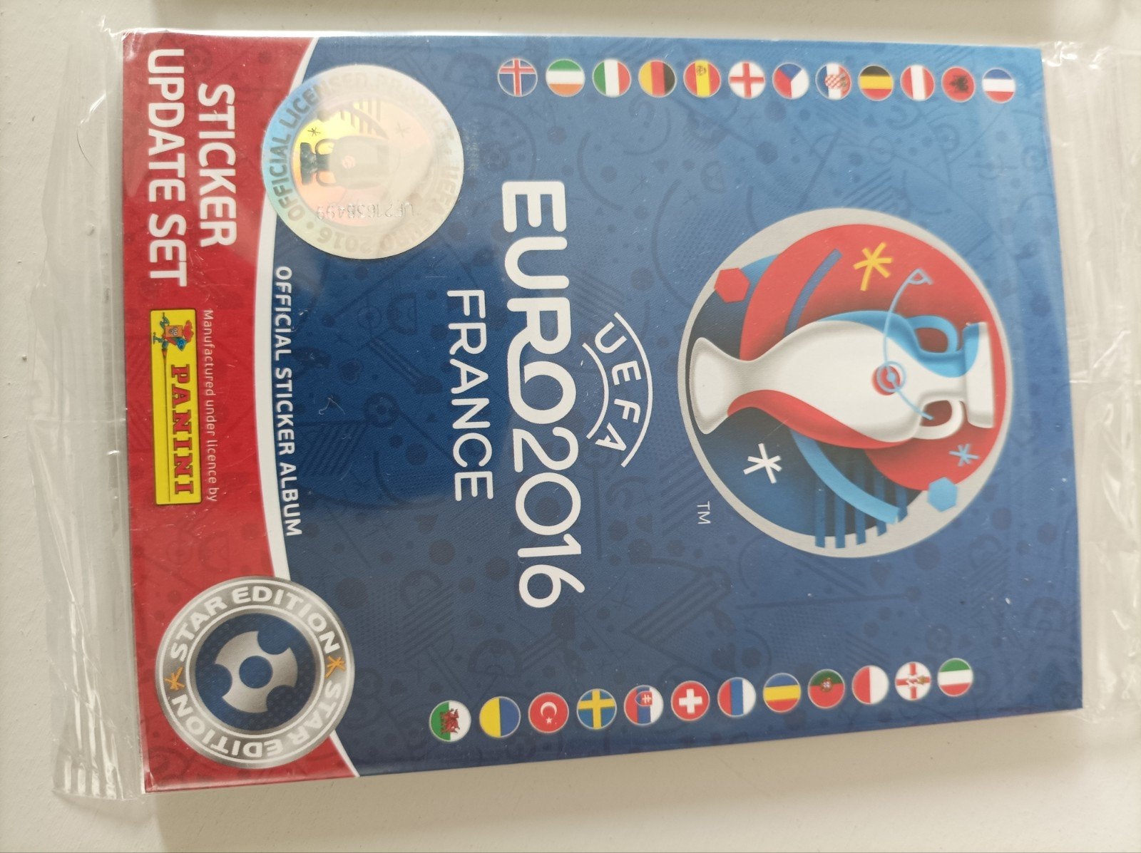 Kit de mise à jour Panini UEFA Euro 2016 (argent), Enlèvement ou Envoi