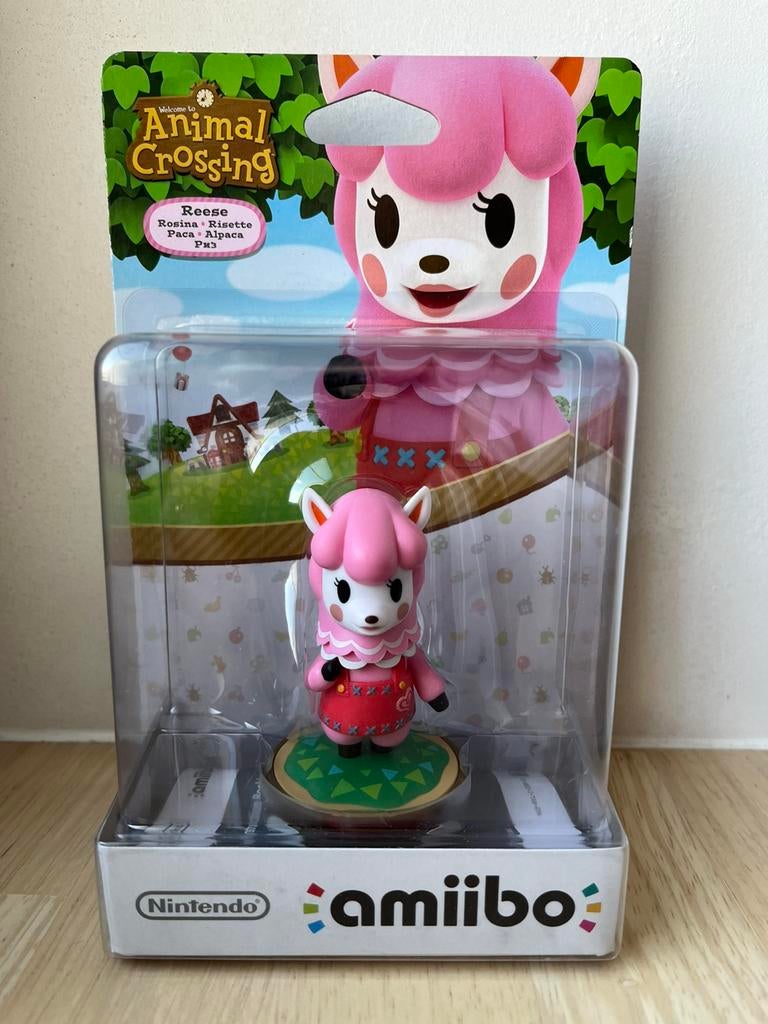 Amiibo Reese (Animal Crossing), Collections, Jouets miniatures, Neuf, Enlèvement ou Envoi