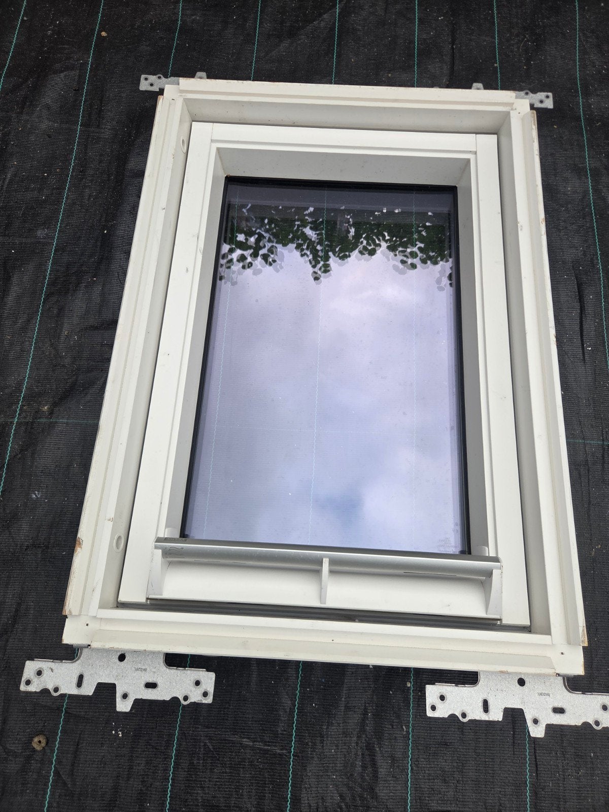 veluxraam compleet voor pannendak, Doe-het-zelf en Bouw, Minder dan 80 cm, 80 tot 120 cm, Ophalen of Verzenden, Zo goed als nieuw