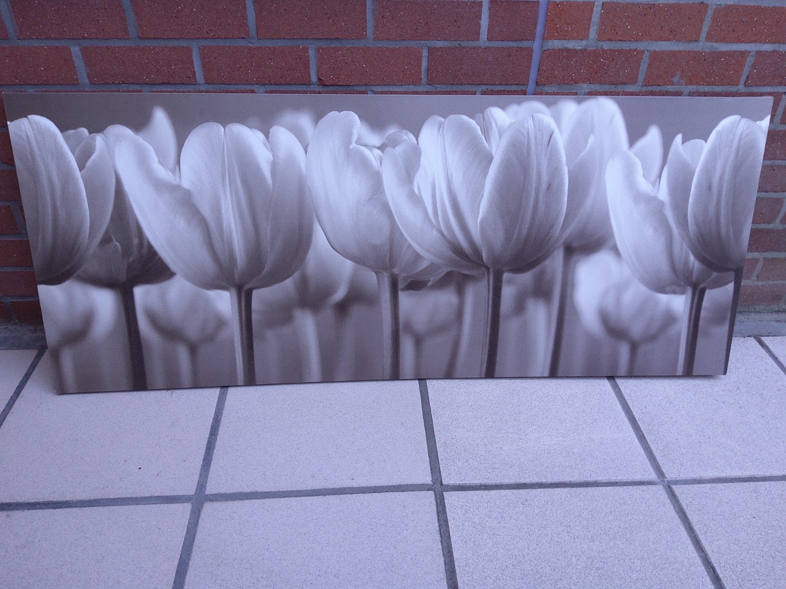 canvas met tulpen, Huis en Inrichting, Ophalen